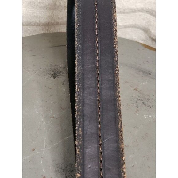 VINTAGE Dockers Brown Full Grain Cowhide Leather Belt - SIZE 38 - MADE in USA - Picture 7 of 7
